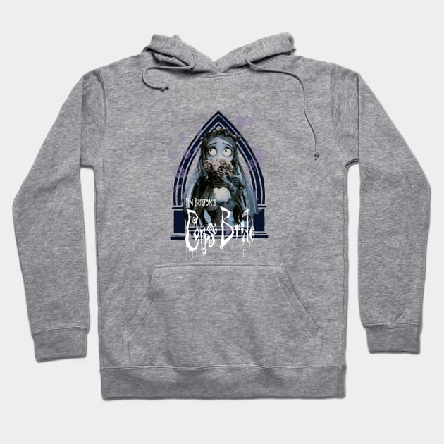 Corpse Bride Emily Roses And Altar Hoodie by Leblancd Nashb